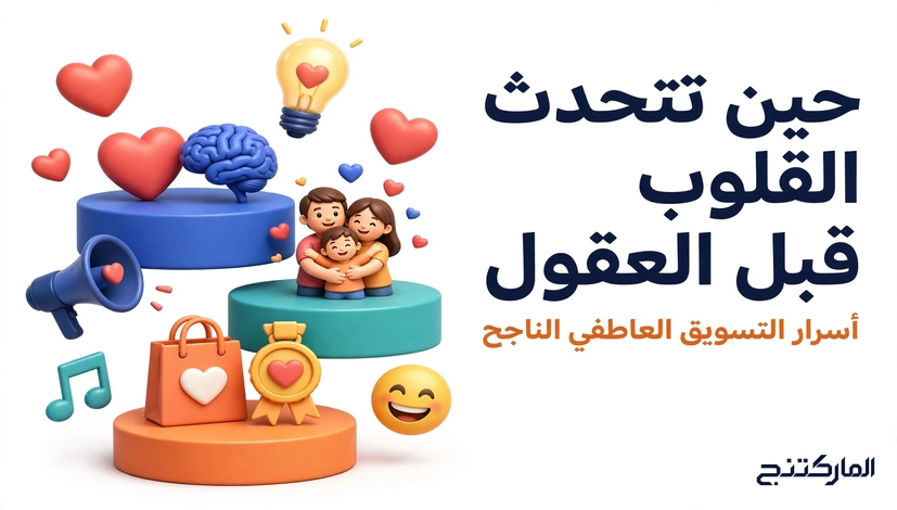 حين تتحدث القلوب قبل العقول: أسرار التسويق العاطفي الناجح