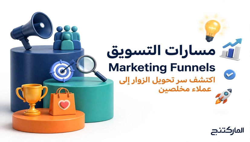 مسارات التسويق Marketing Funnels - اكتشف سر تحويل الزوار إلى عملاء مخلصين