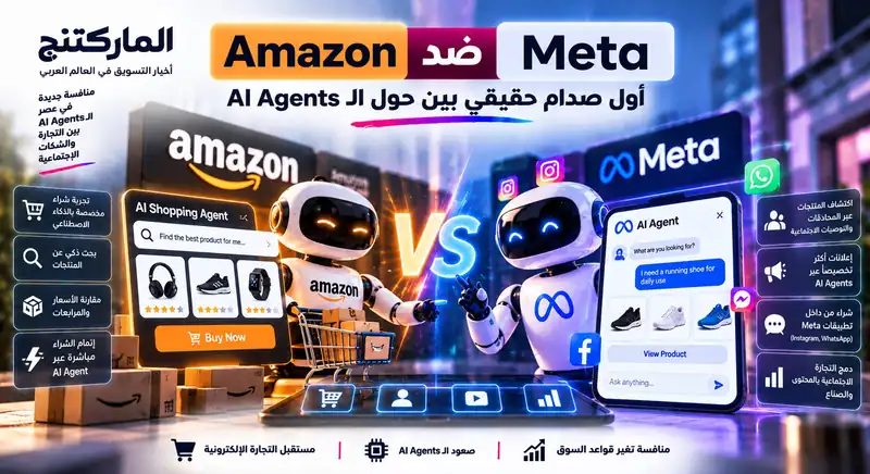 Amazon ضد Meta .. أول صدام حقيقي بين حول الـ AI Agents