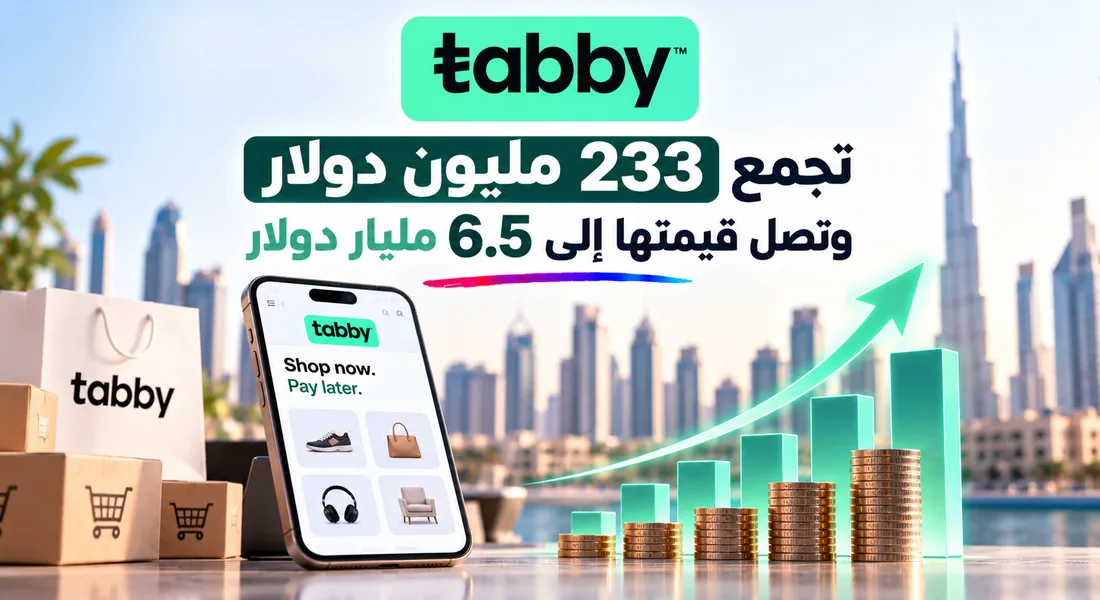 Tabby تجمع 233 مليون دولار وتصل قيمتها إلى 6.5 مليار دولار