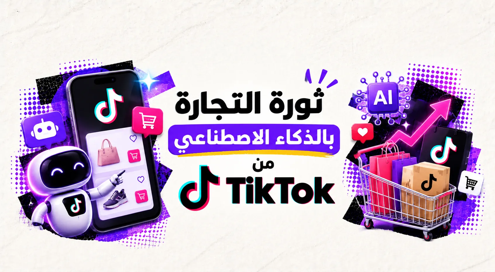 ثورة التجارة بالذكاء الأصطناعي من TikTok