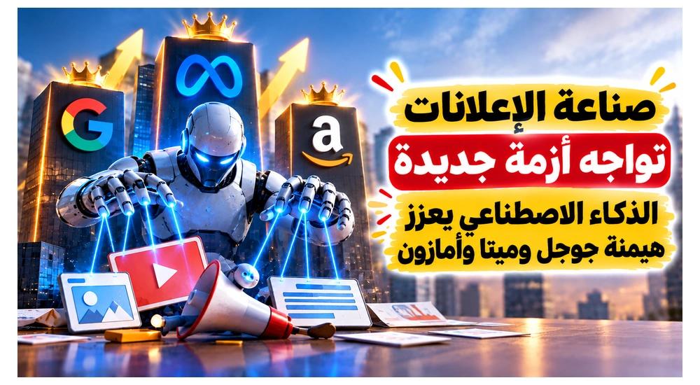 صناعة الإعلانات تواجه أزمة جديدة - الذكاء الاصطناعي يعزز هيمنة جوجل وميتا وأمازون