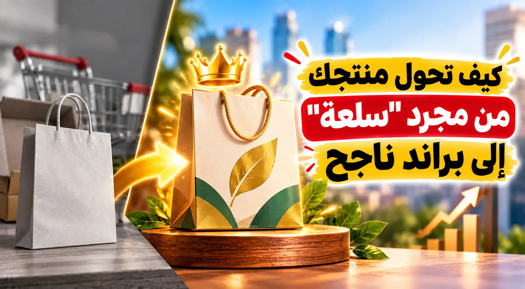 كيف تحول منتجك من مجرد سلعة إلى براند ناجح