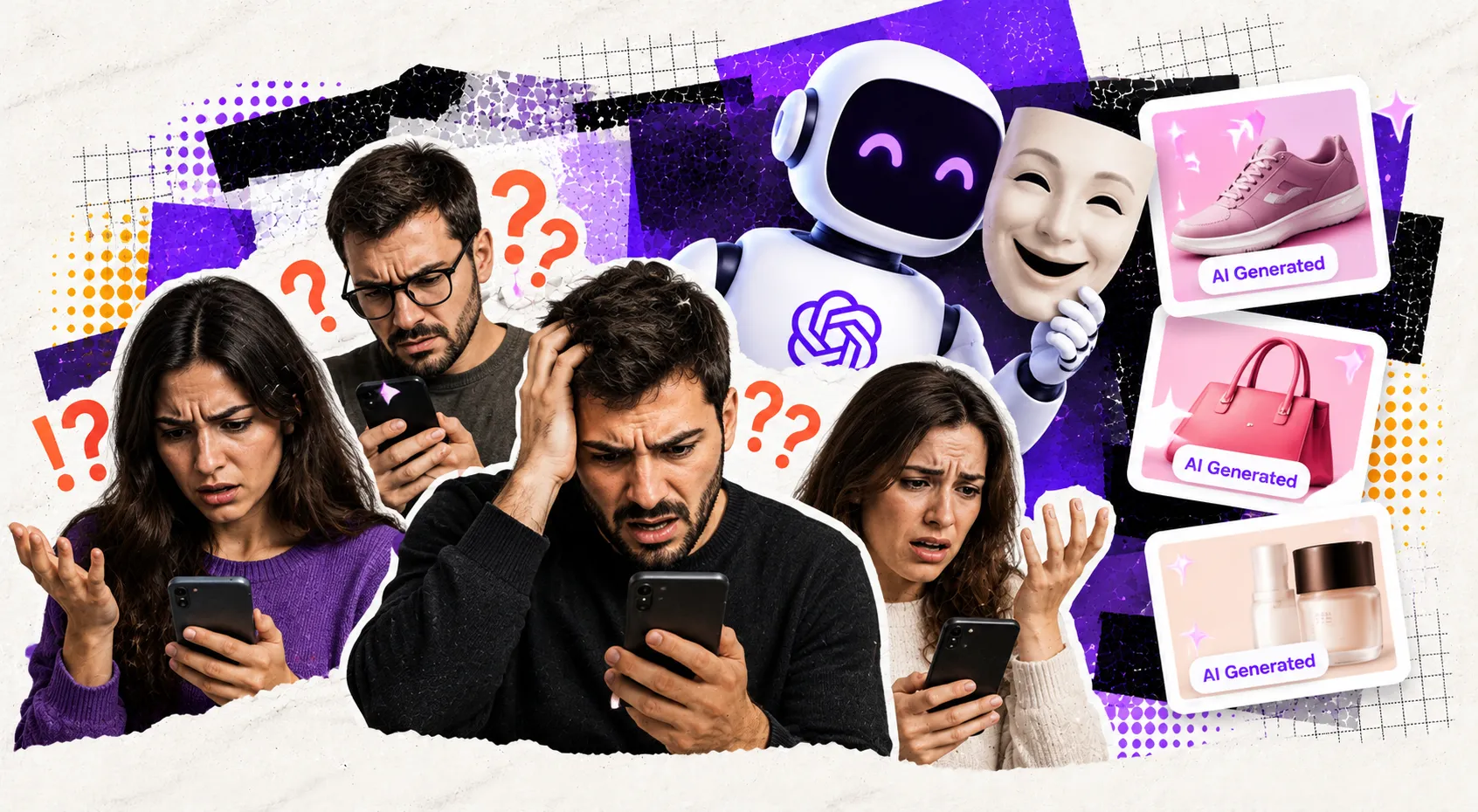 43% من المستهلكين إعلانات و صور الذكاء الاصطناعي تخدعنا!