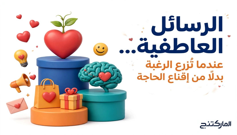 الرسائل العاطفية… عندما تُزرع الرغبة بدلًا من إقناع الحاجة