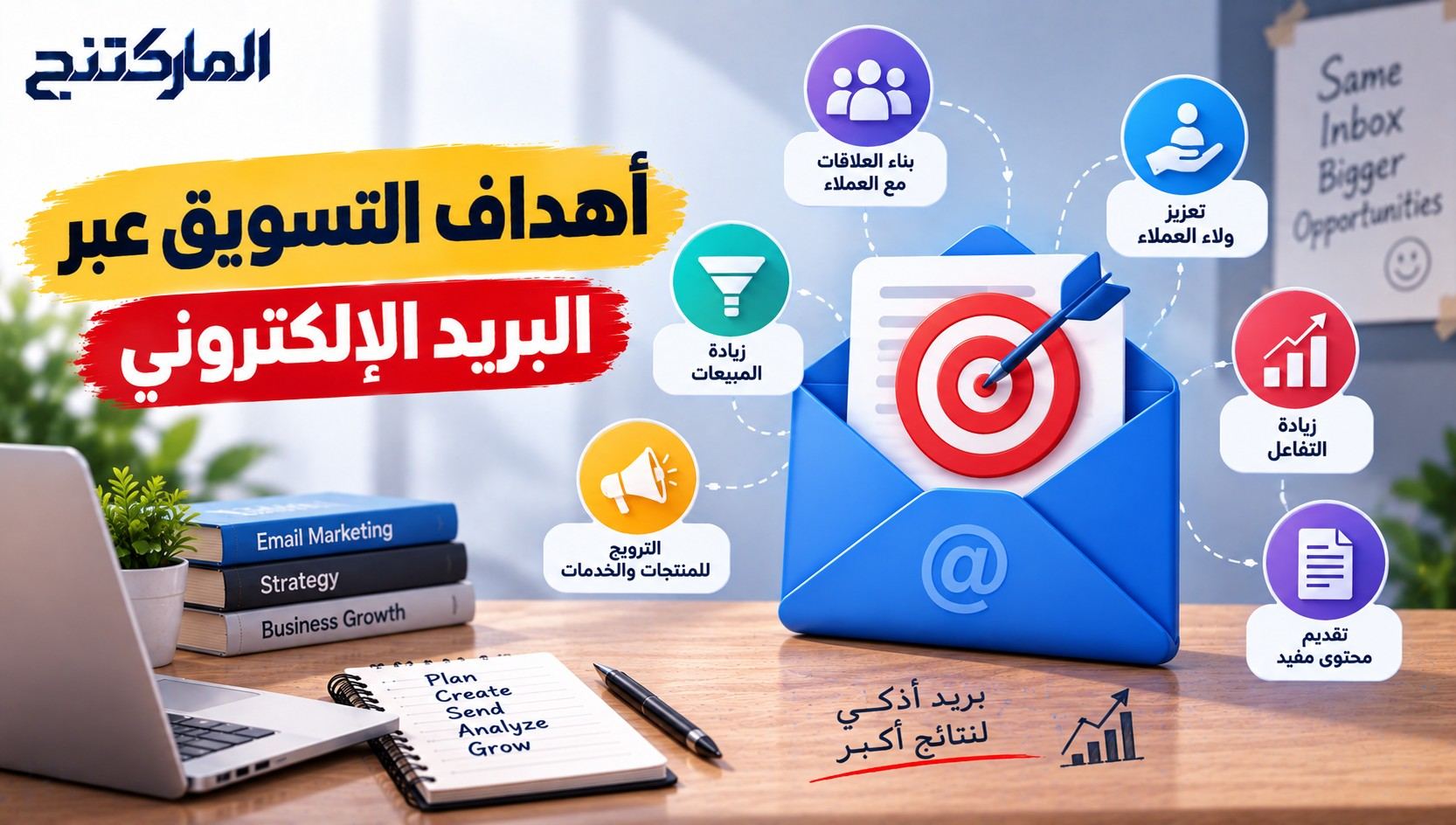 أهداف التسويق عبر البريد الإلكتروني