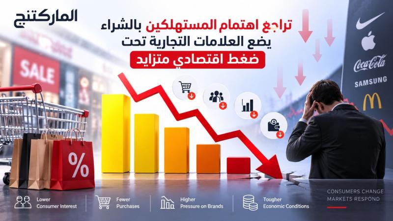 تراجع اهتمام المستهلكين بالشراء يضع العلامات التجارية تحت ضغط اقتصادي متزايد