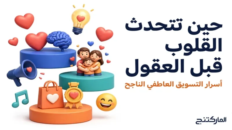 حين تتحدث القلوب قبل العقول: أسرار التسويق العاطفي الناجح