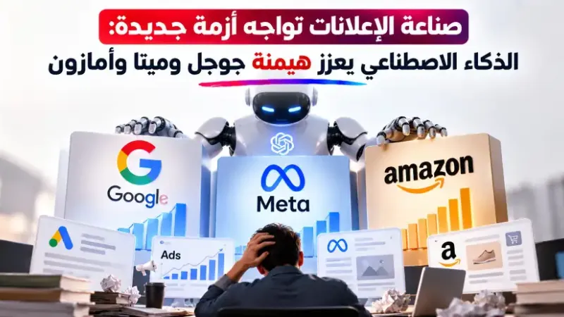 صناعة الإعلانات تواجه أزمة جديدة - الذكاء الاصطناعي يعزز هيمنة جوجل وميتا وأمازون