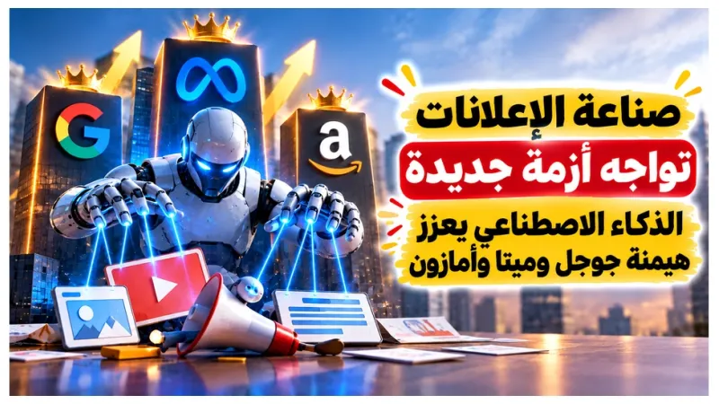 صناعة الإعلانات تواجه أزمة جديدة - الذكاء الاصطناعي يعزز هيمنة جوجل وميتا وأمازون