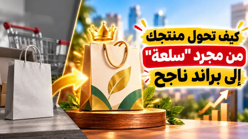كيف تحول منتجك من مجرد سلعة إلى براند ناجح