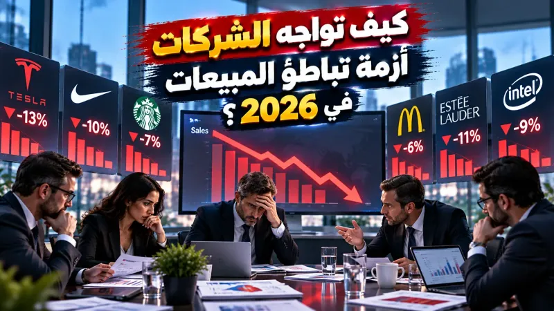 كيف تواجه الشركات أزمة تباطؤ المبيعات في 2026؟