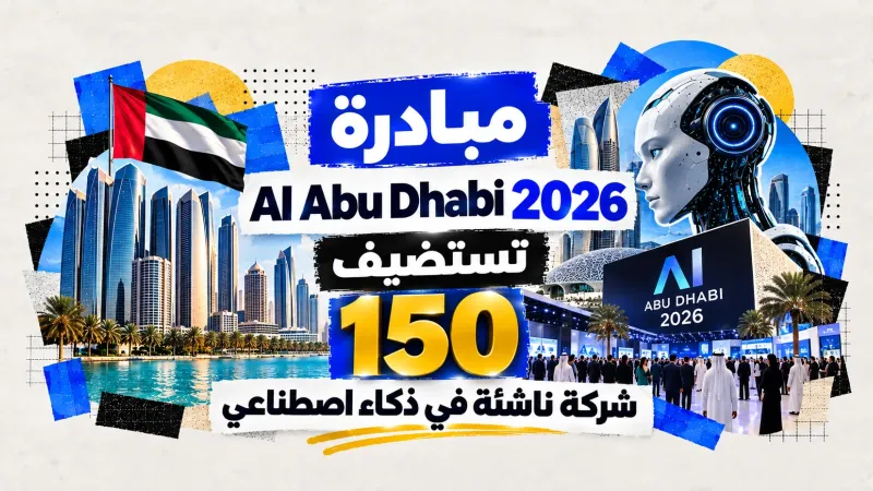 مبادرة (AI Abu Dhabi 2026) تستضيف 150 شركة ناشئة في ذكاء اصطناعي