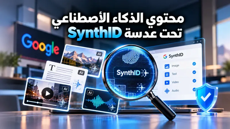 محتوي الذكاء الأصطناعي تحت عدسة SynthID