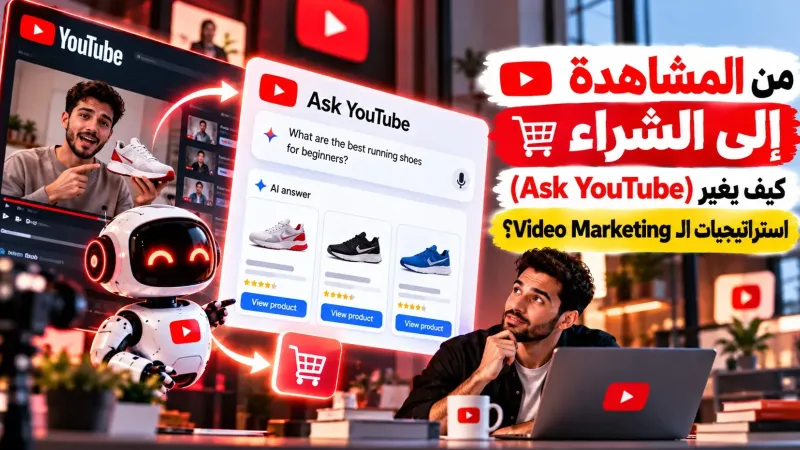 من المشاهدة إلى الشراء - كيف يغير (Ask YouTube) استراتيجيات الـ Video Marketing؟