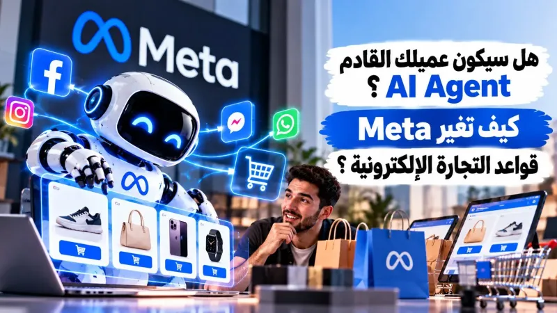 هل سيكون عميلك القادم AI Agent ؟ كيف تغير Meta قواعد التجارة الألكترونية